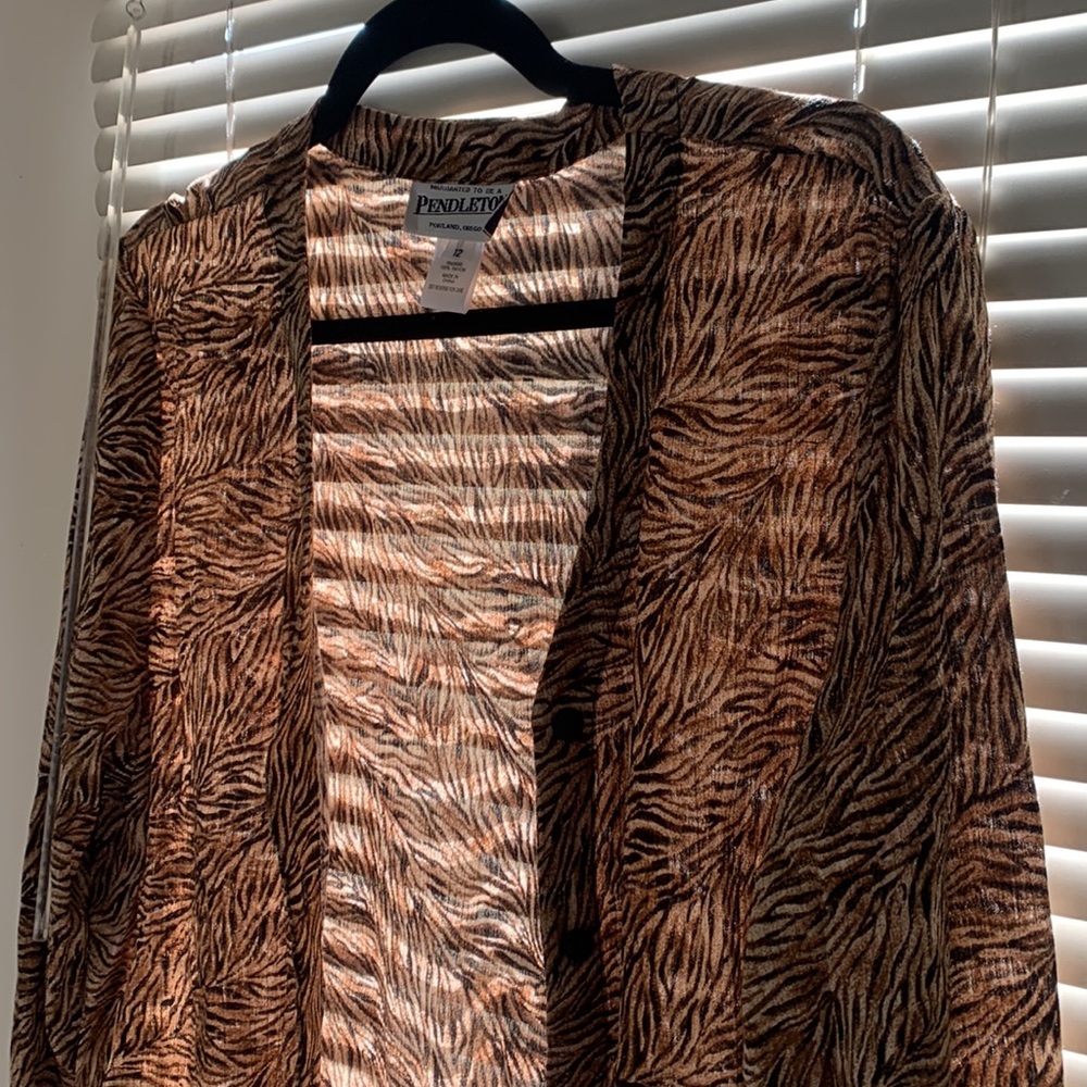 Pendleton cardigan women’s size 12